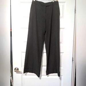 Dark grey pinstripe dress/ business pants